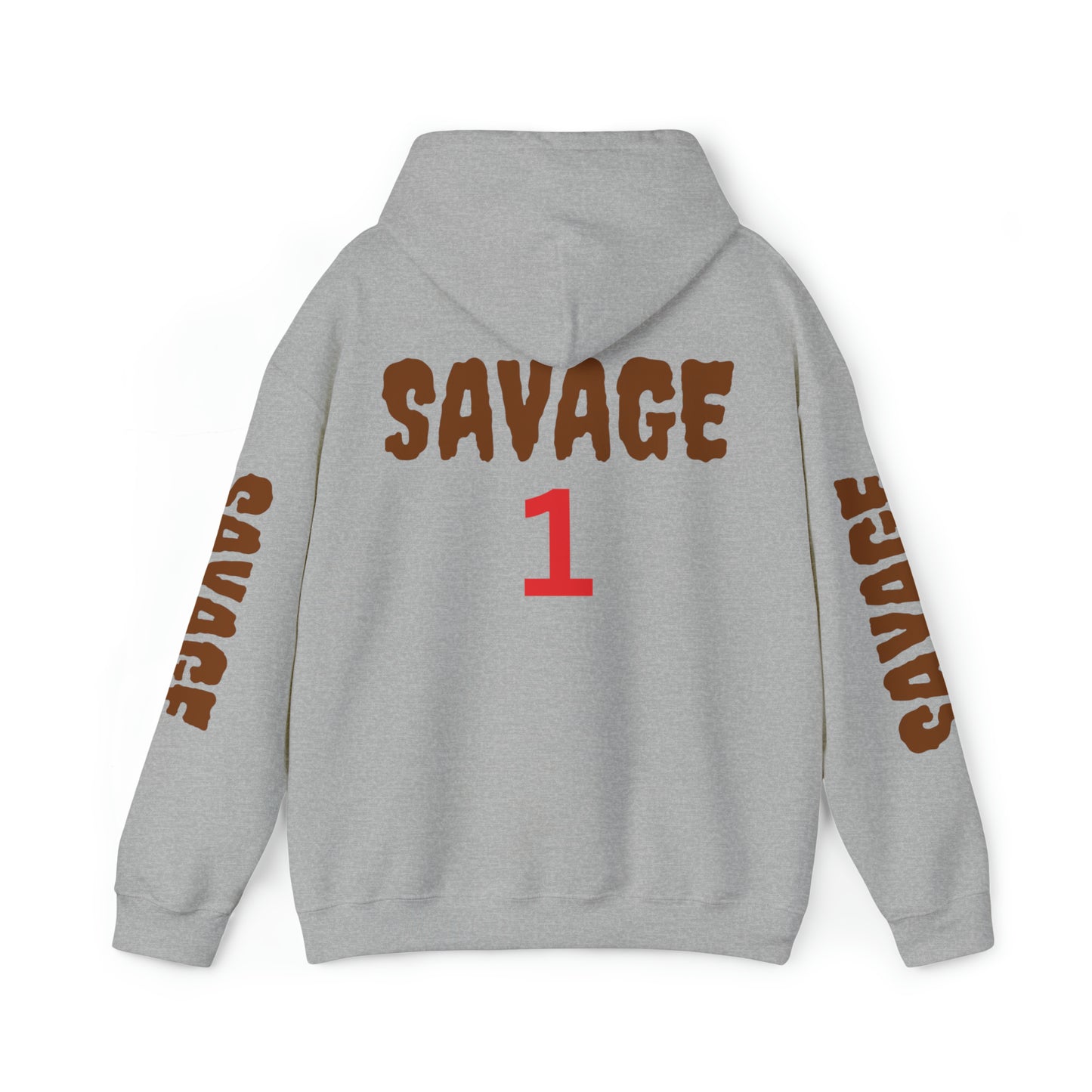 Savage ONE  Hooded Sweatshirt (B-Ball Edition)