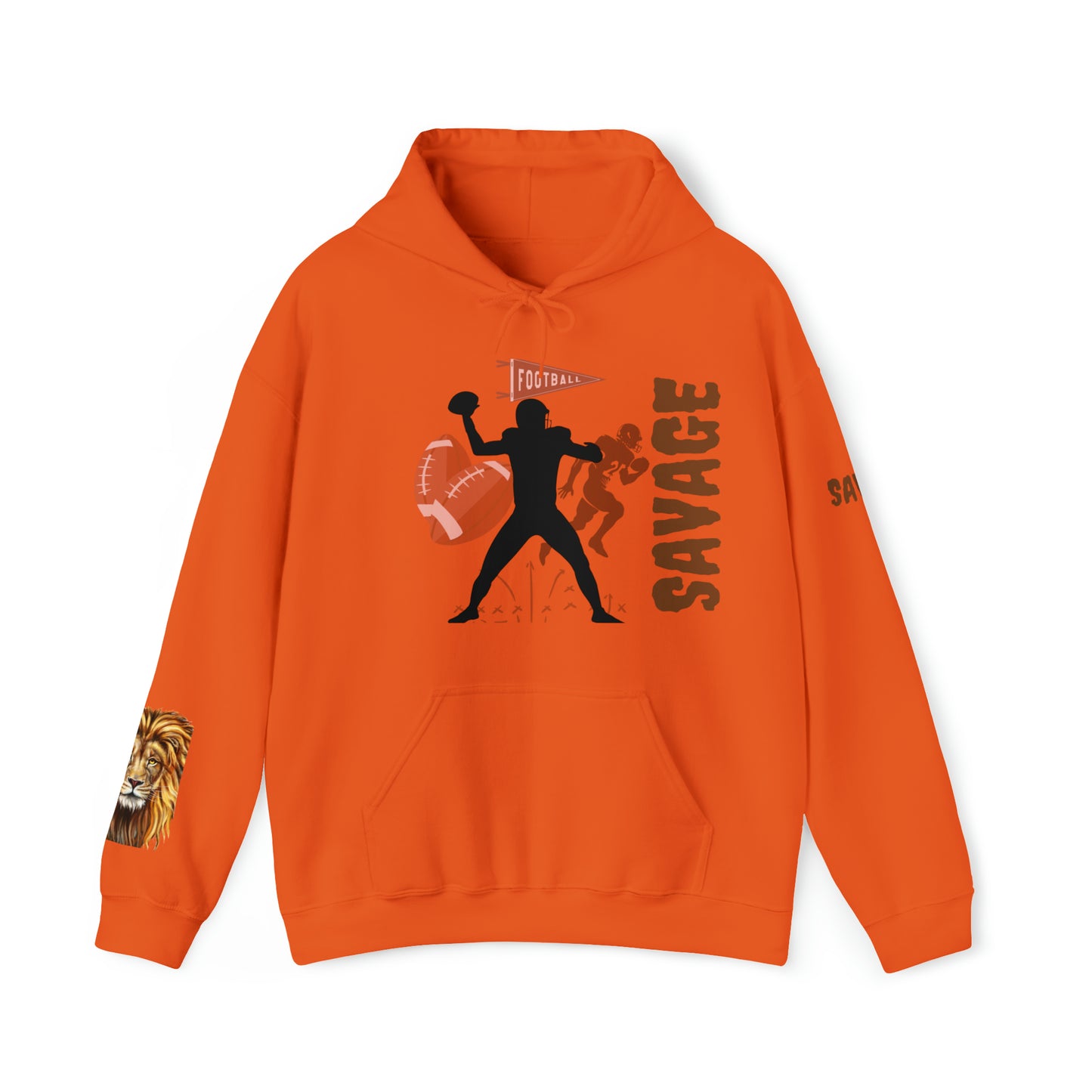 Savage ONE  Hooded Sweatshirt (Football Edition)