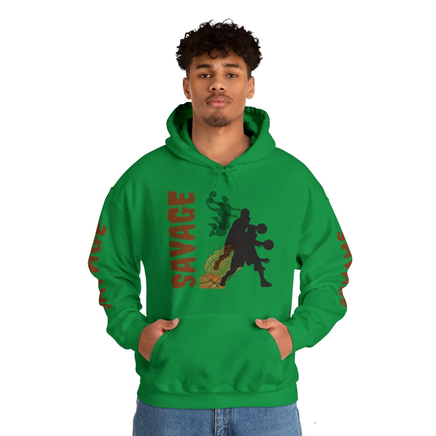 Savage ONE  Hooded Sweatshirt (B-Ball Edition)