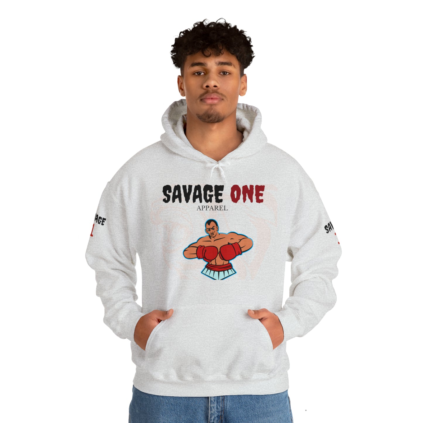 Savage ONE Sports Hooded Sweatshirt (Boxing)