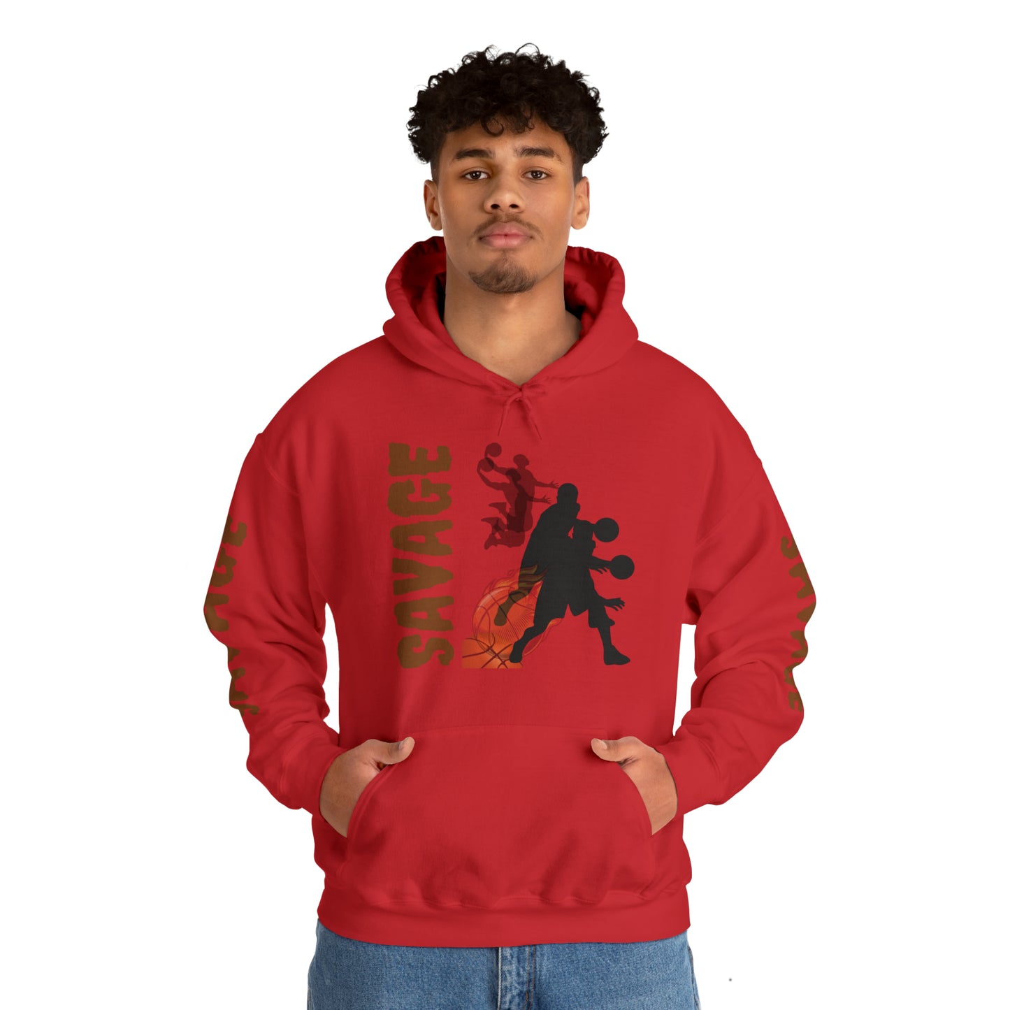 Savage ONE  Hooded Sweatshirt (B-Ball Edition)