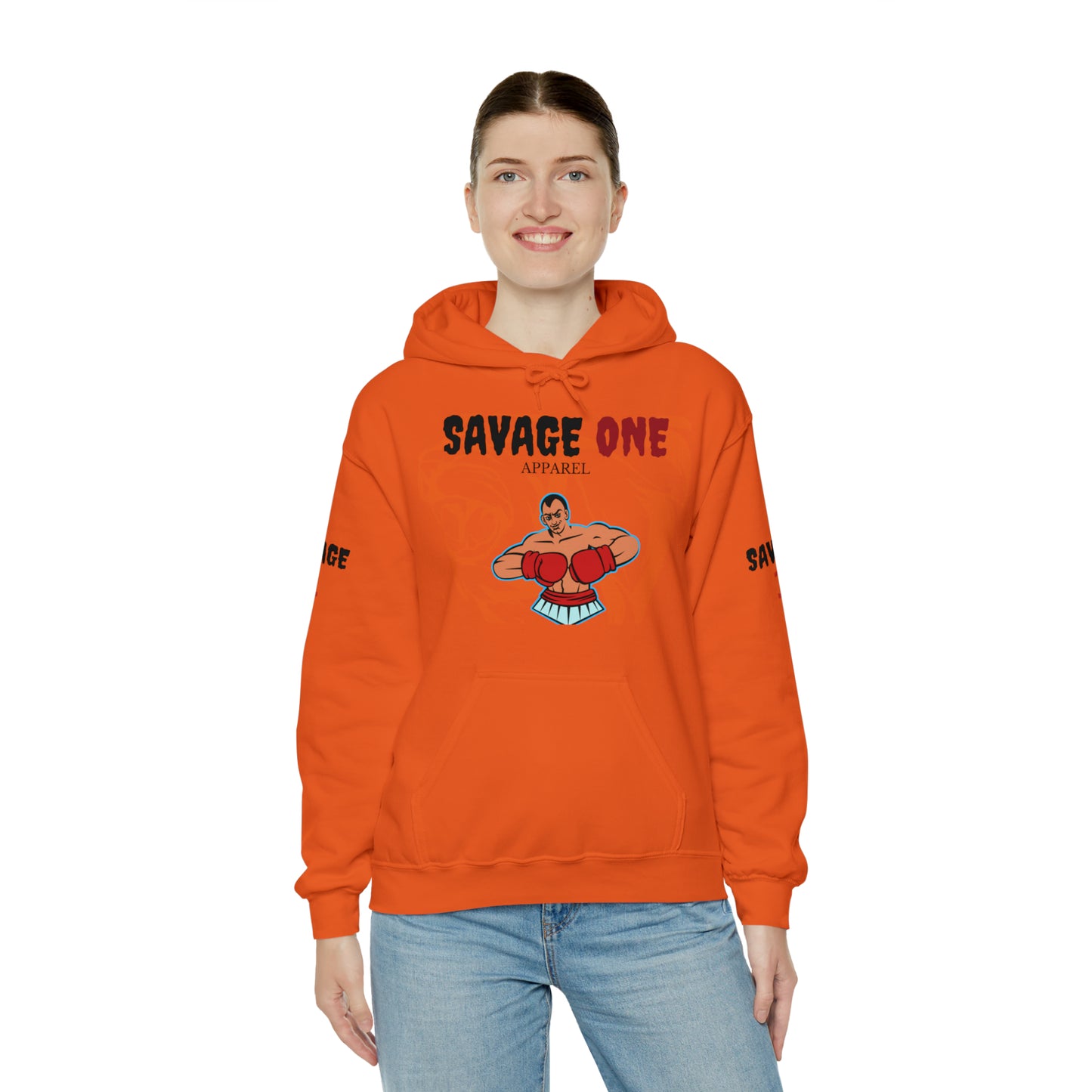 Savage ONE Sports Hooded Sweatshirt (Boxing)