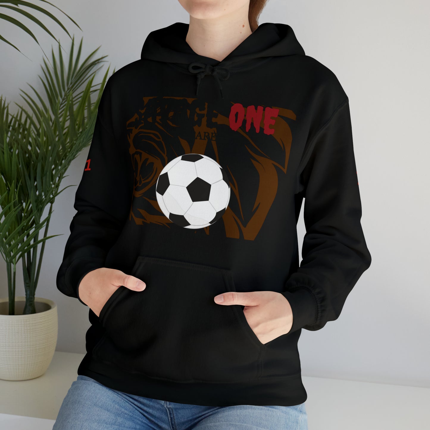 Savage ONE Sports Hooded Sweatshirt (Soccer)