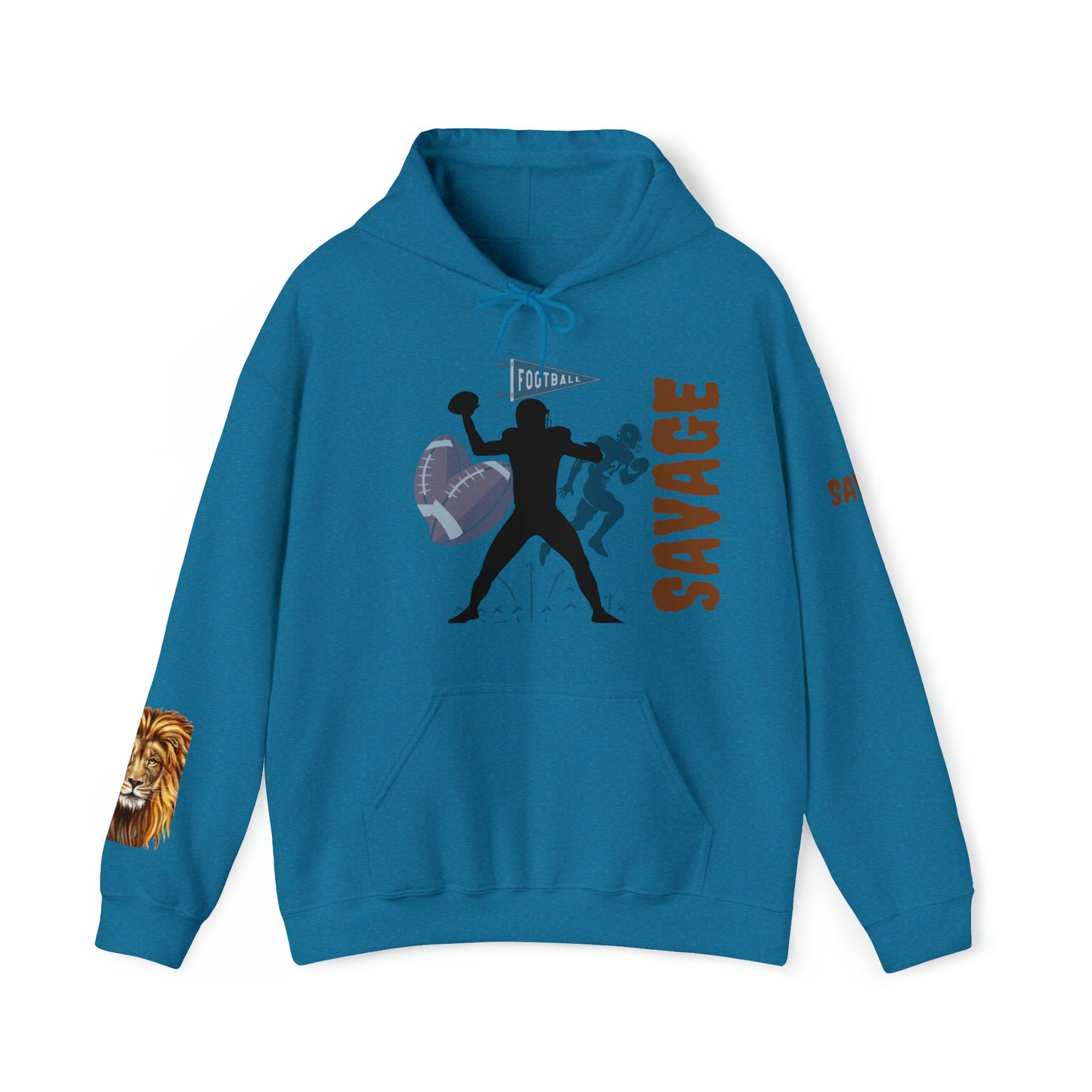 Savage ONE  Hooded Sweatshirt (Football Edition)