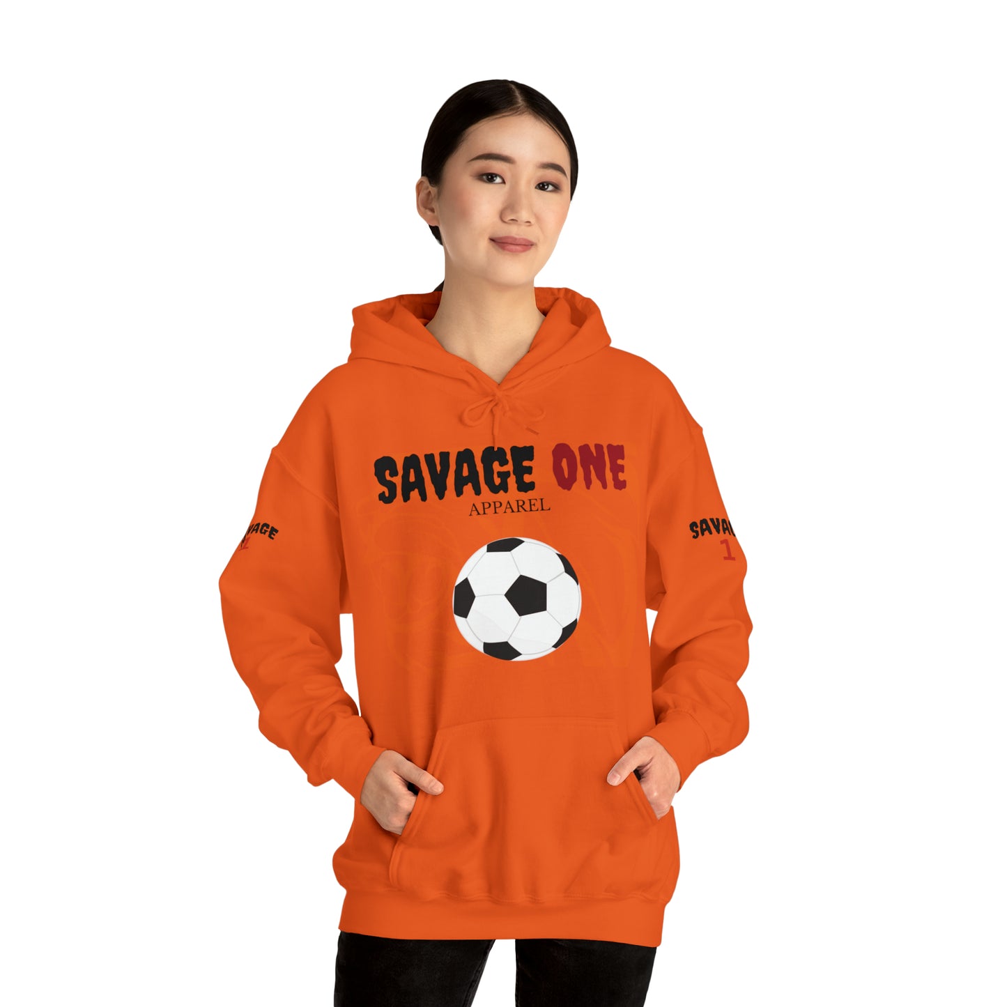 Savage ONE Sports Hooded Sweatshirt (Soccer)