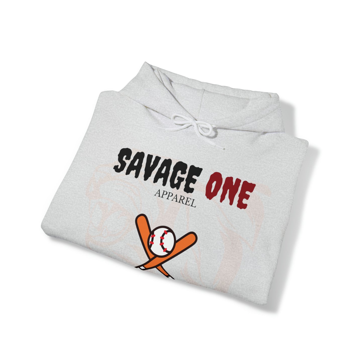 Savage ONE Sports Hooded Sweatshirt (Baseball)