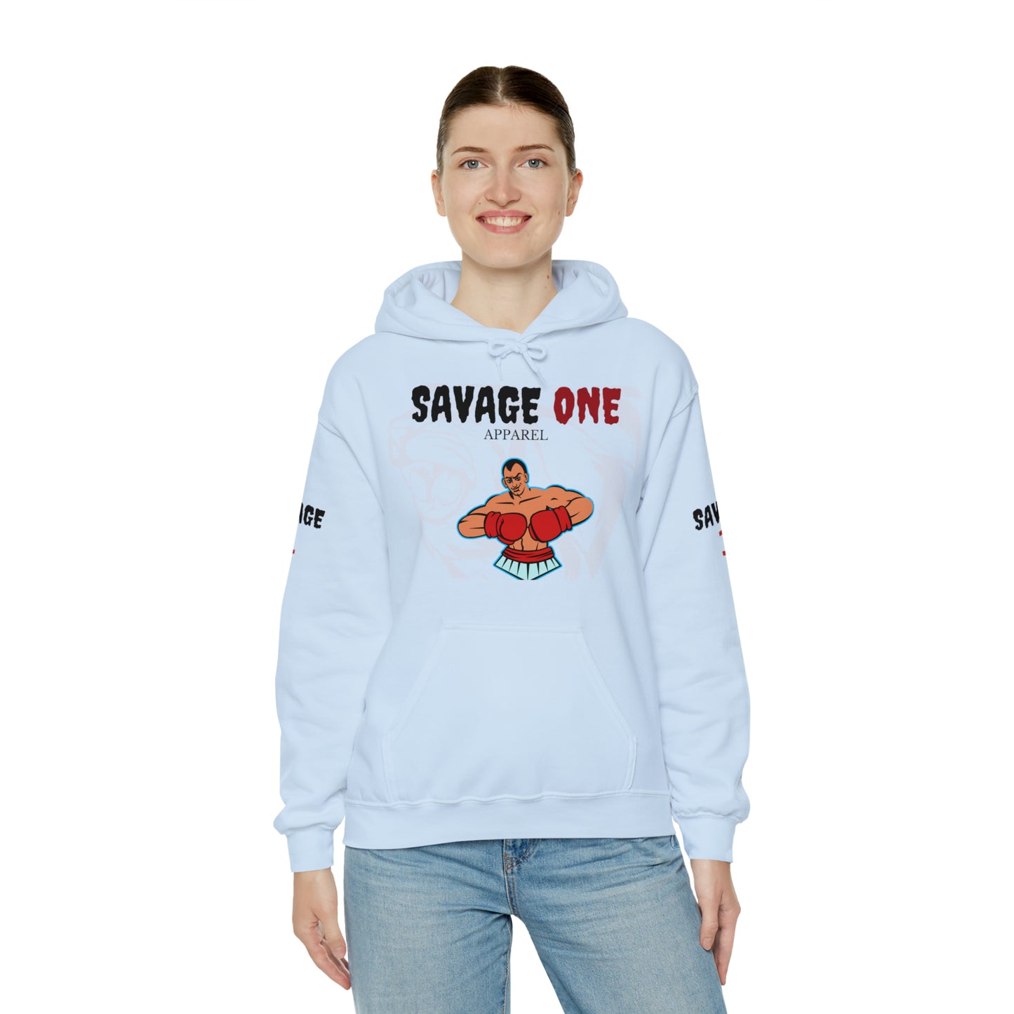 Savage ONE Sports Hooded Sweatshirt (Boxing)