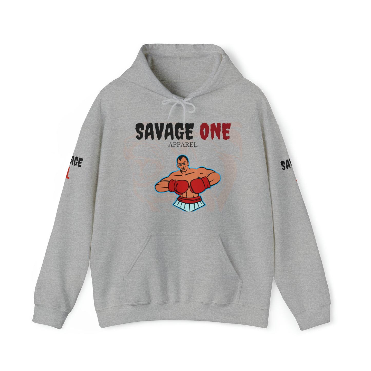 Savage ONE Sports Hooded Sweatshirt (Boxing)