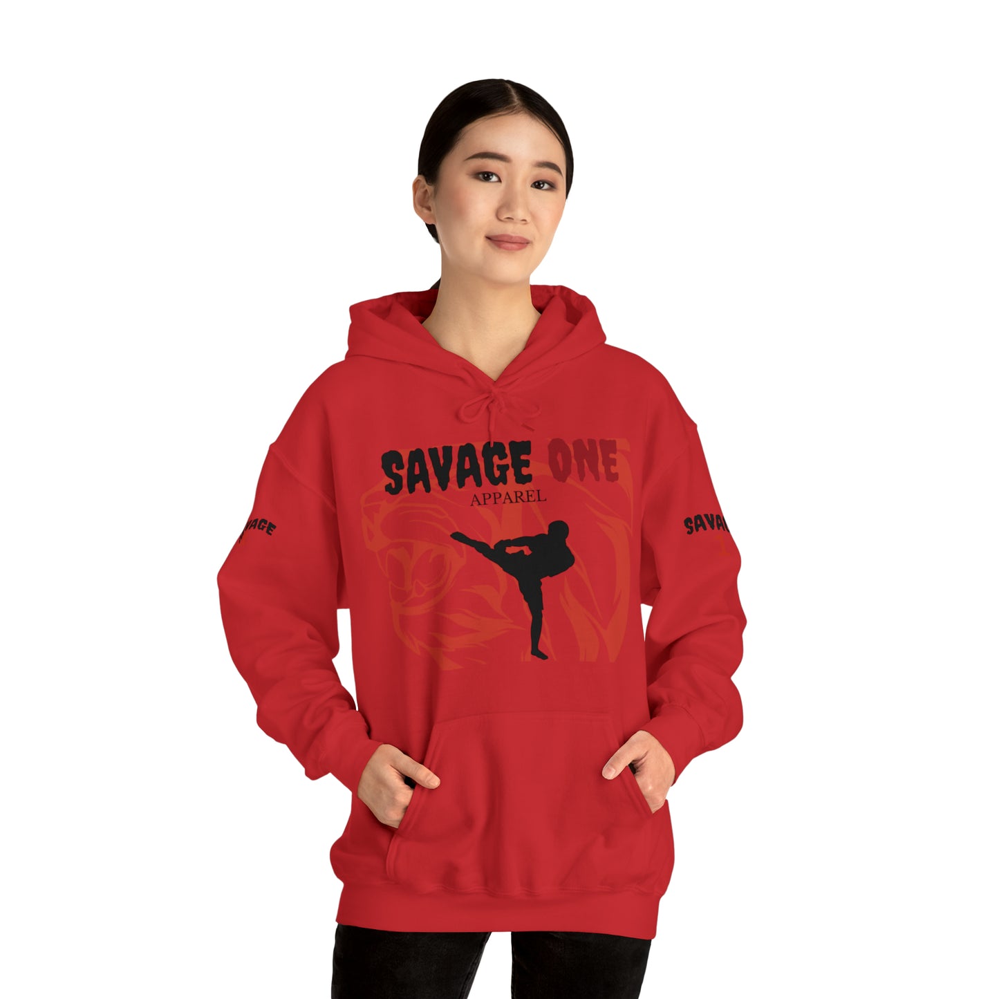 Savage ONE Sports Hooded Sweatshirt (Martial Arts)