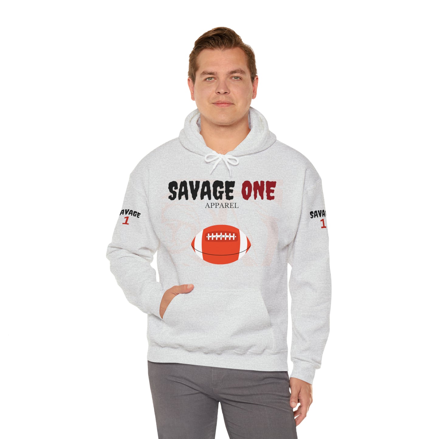 Savage ONE Sports Hooded Sweatshirt (Football)