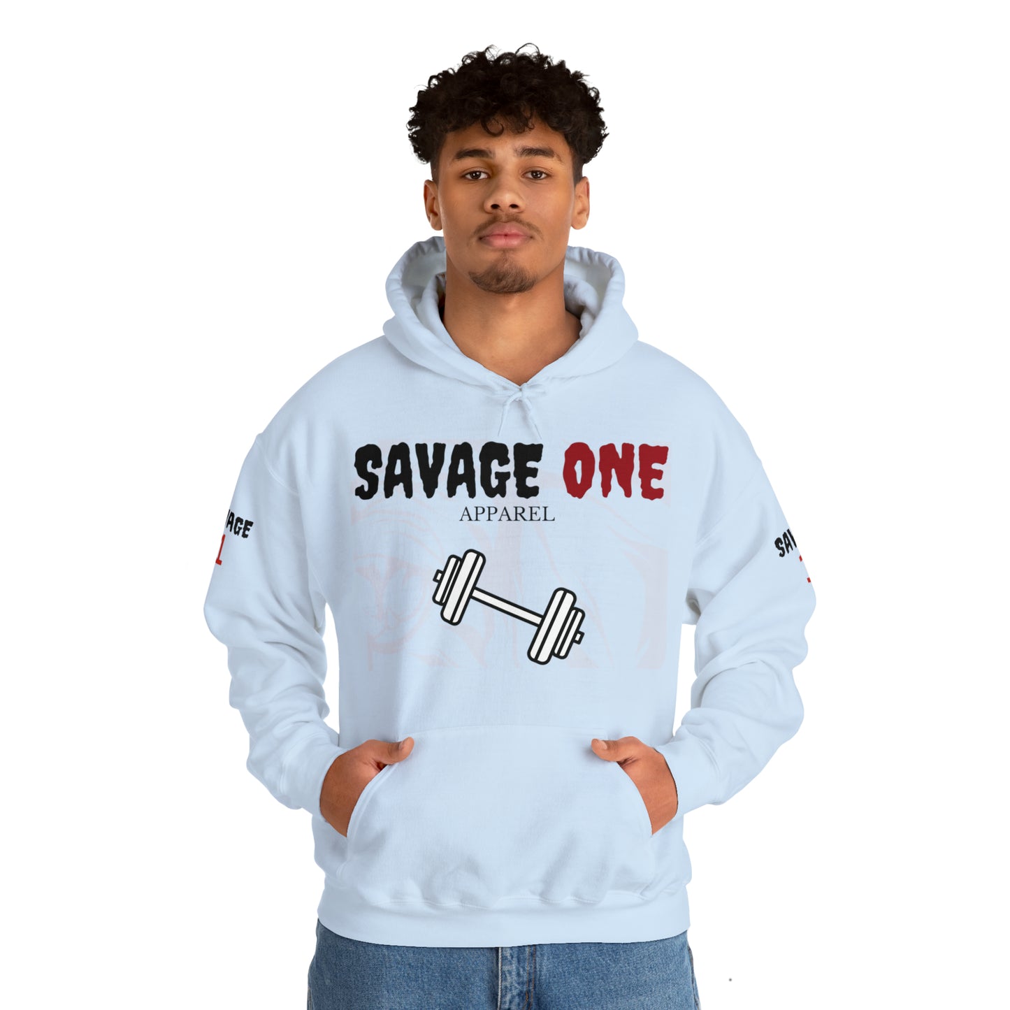 Savage ONE Sports Hooded Sweatshirt (Weightlifting)