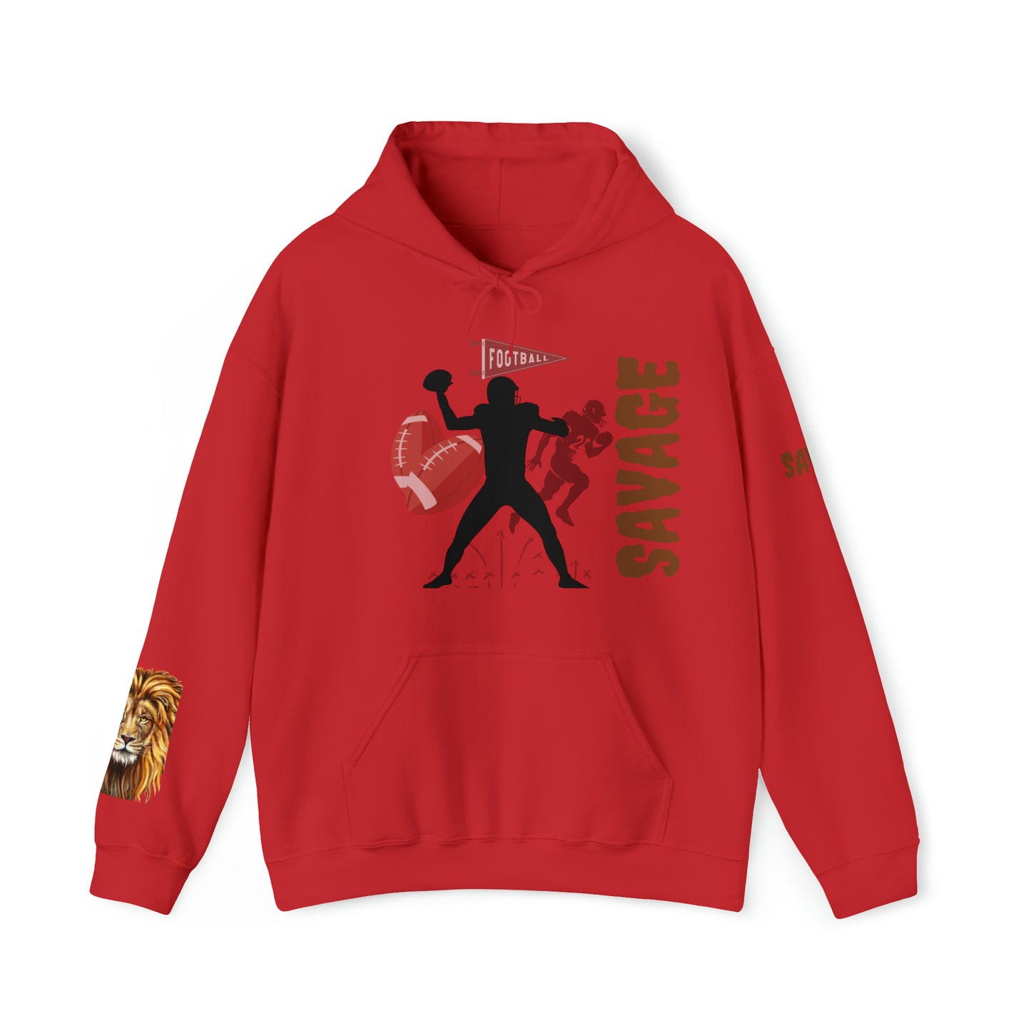 Savage ONE  Hooded Sweatshirt (Football Edition)