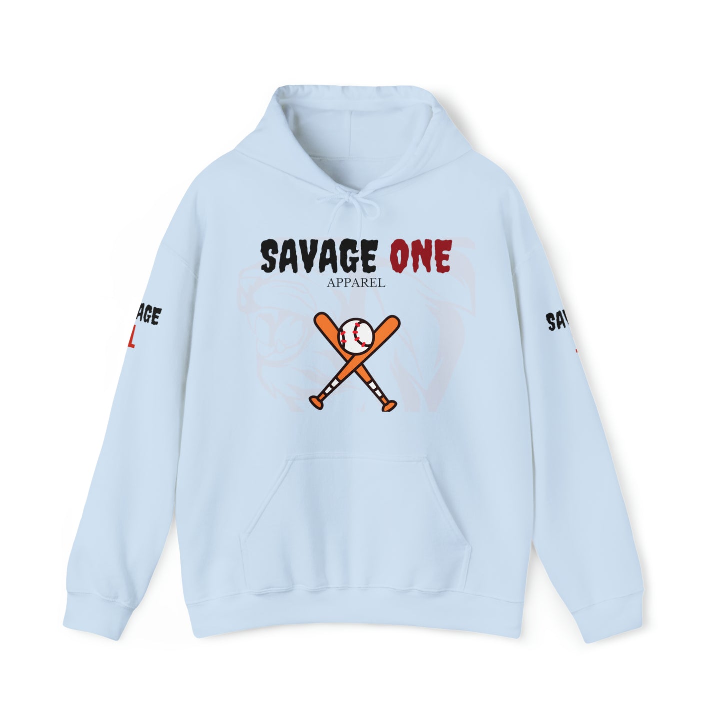 Savage ONE Sports Hooded Sweatshirt (Baseball)