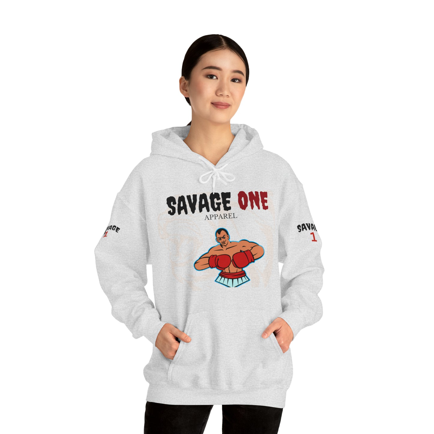 Savage ONE Sports Hooded Sweatshirt (Boxing)