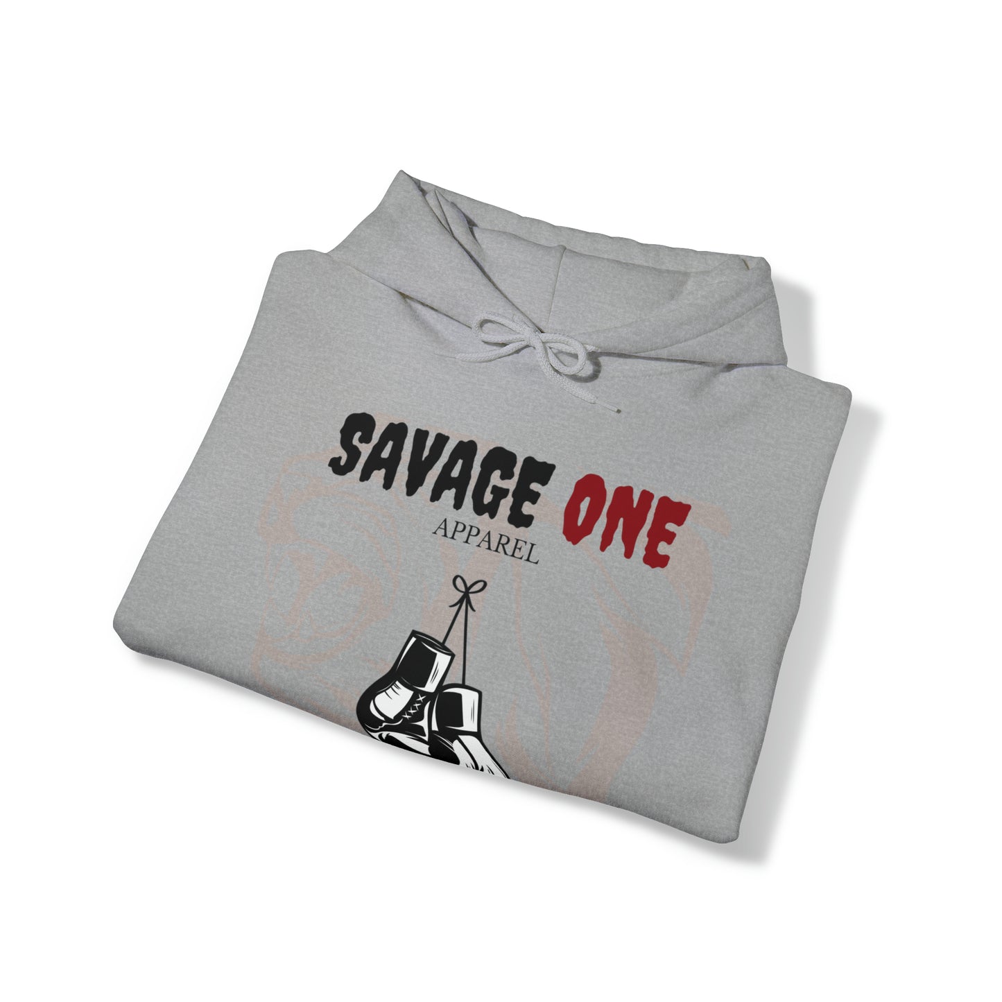 Savage ONE Sports Hooded Sweatshirt (Golden Gloves)