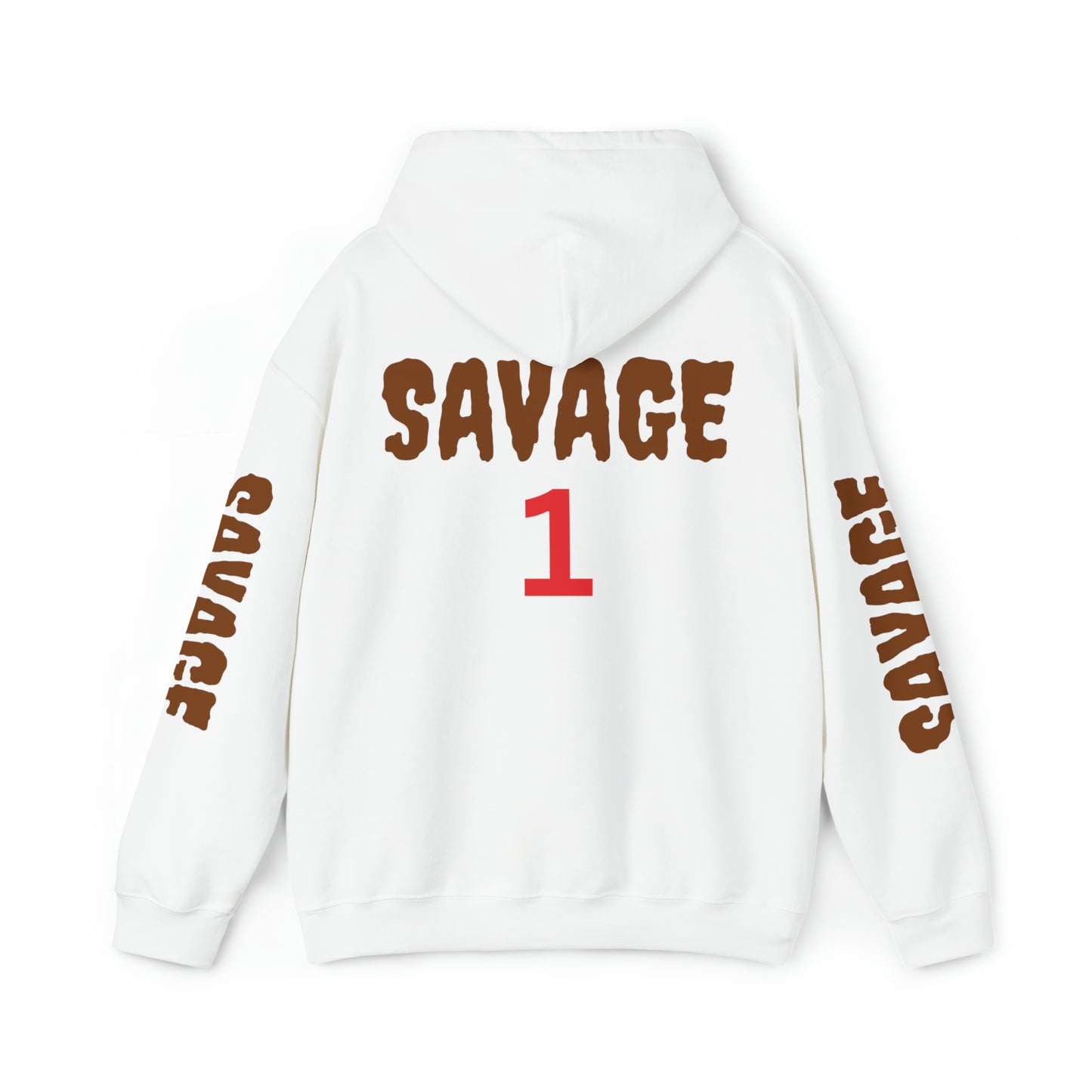 Savage ONE  Hooded Sweatshirt (B-Ball Edition)