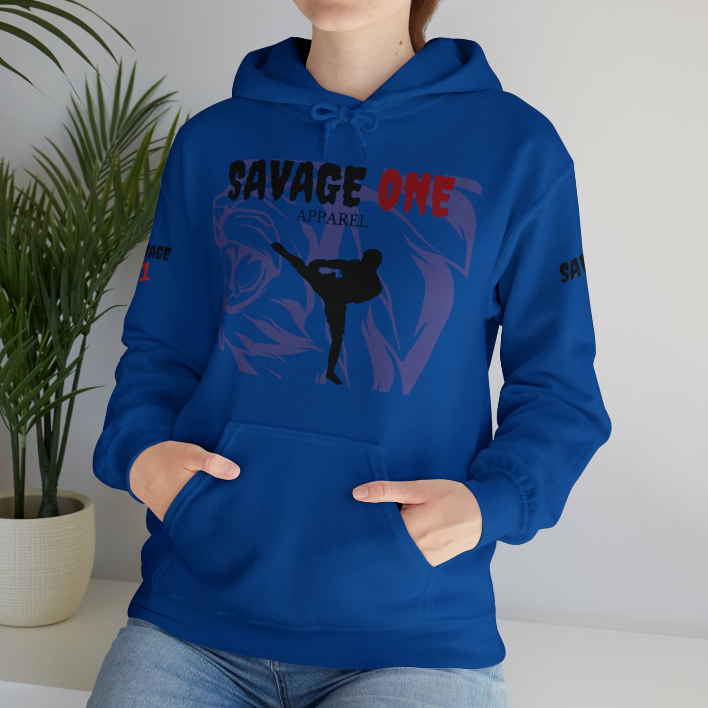 Savage ONE Sports Hooded Sweatshirt (Martial Arts)