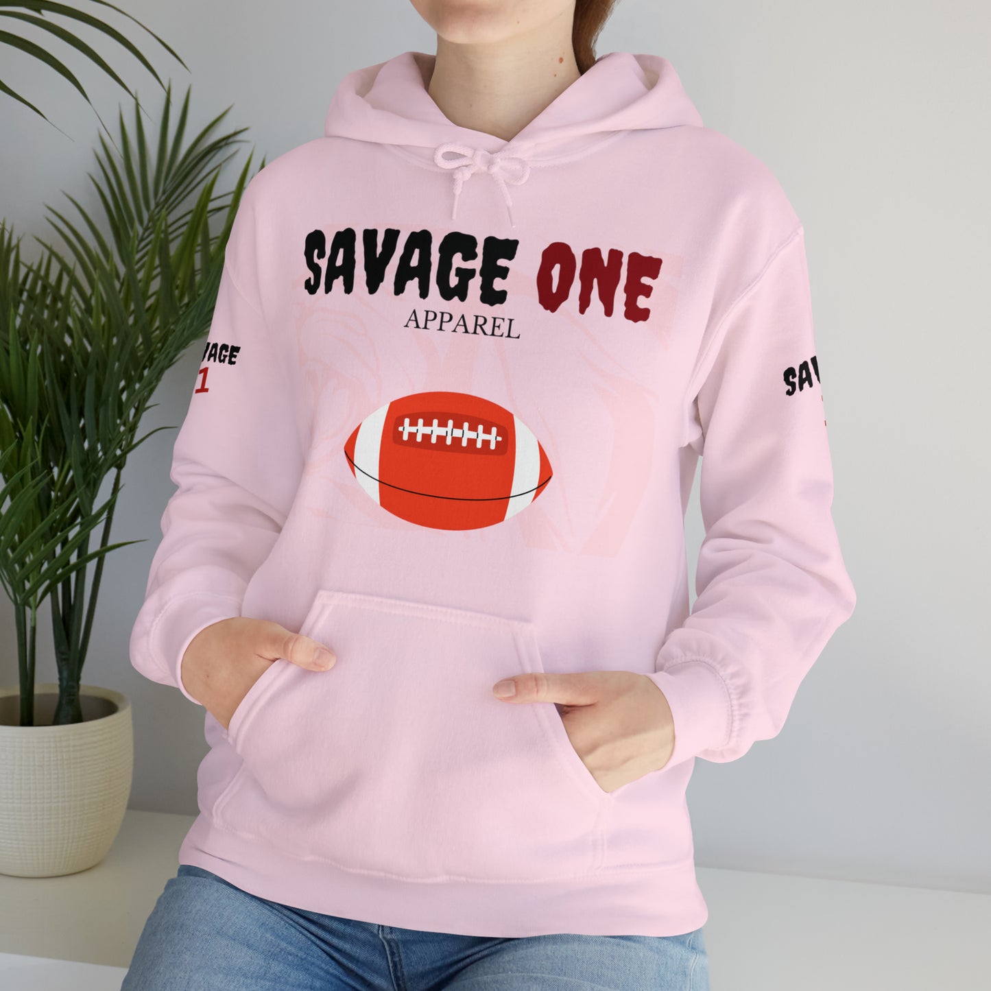 Savage ONE Sports Hooded Sweatshirt (Football)