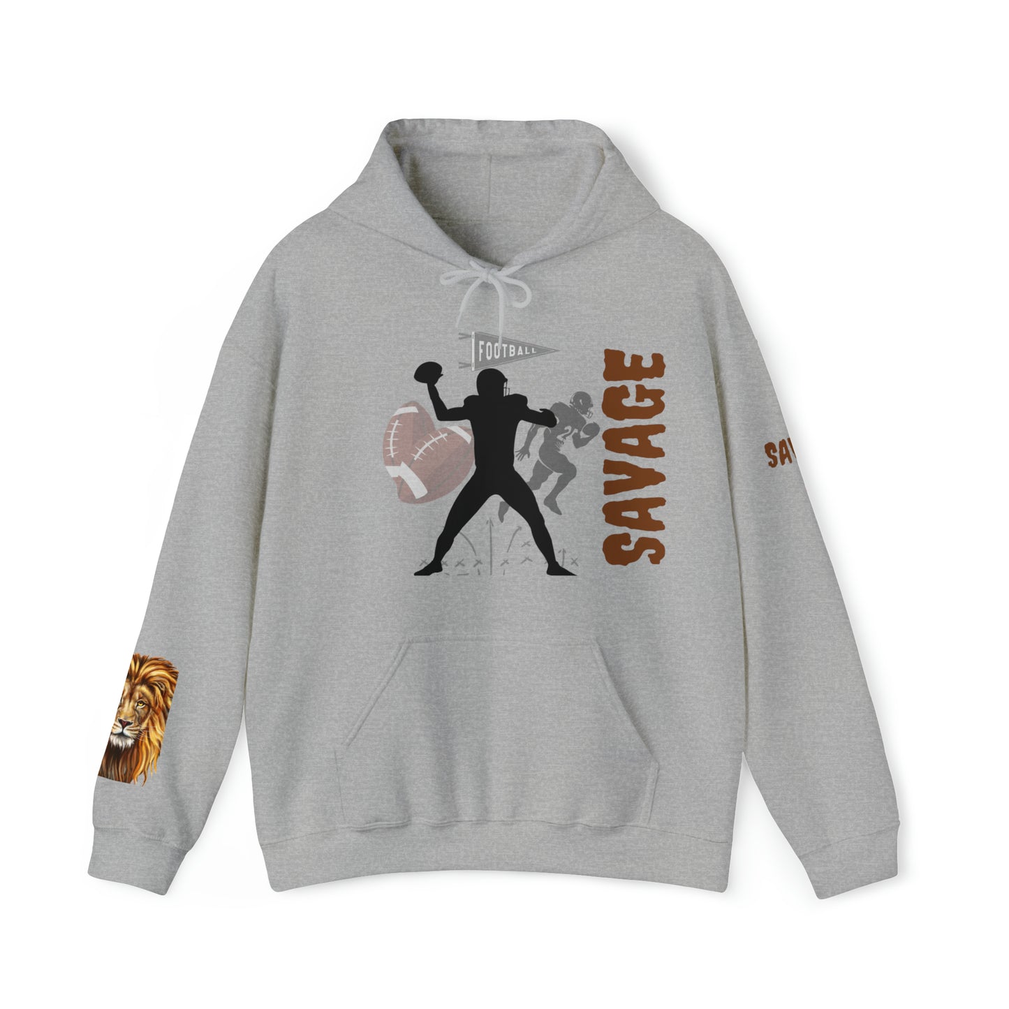 Savage ONE  Hooded Sweatshirt (Football Edition)