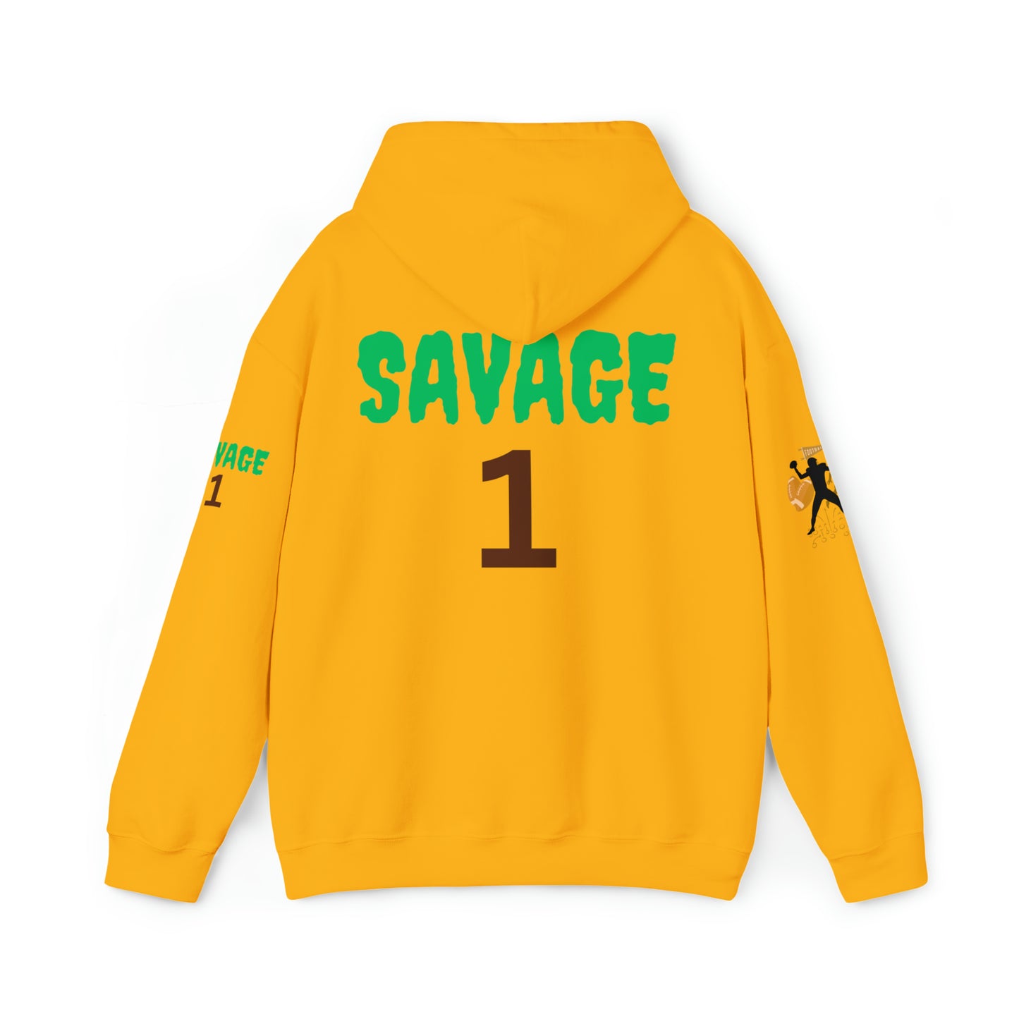 Savage ONE  Hooded Sweatshirt (Football Edition)