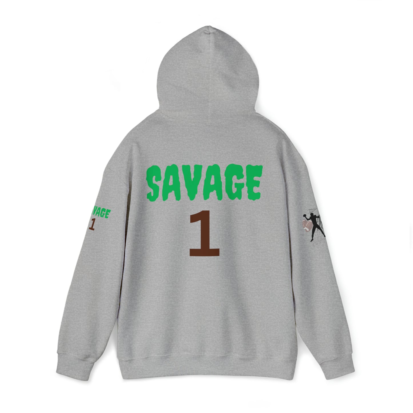 Savage ONE  Hooded Sweatshirt (Football Edition)