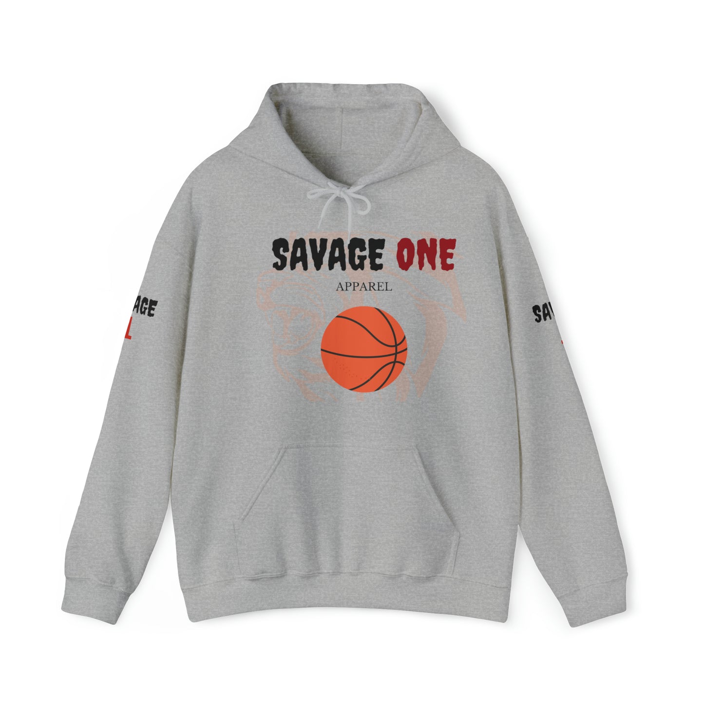 Savage ONE Sports Hooded Sweatshirt (Basketball)