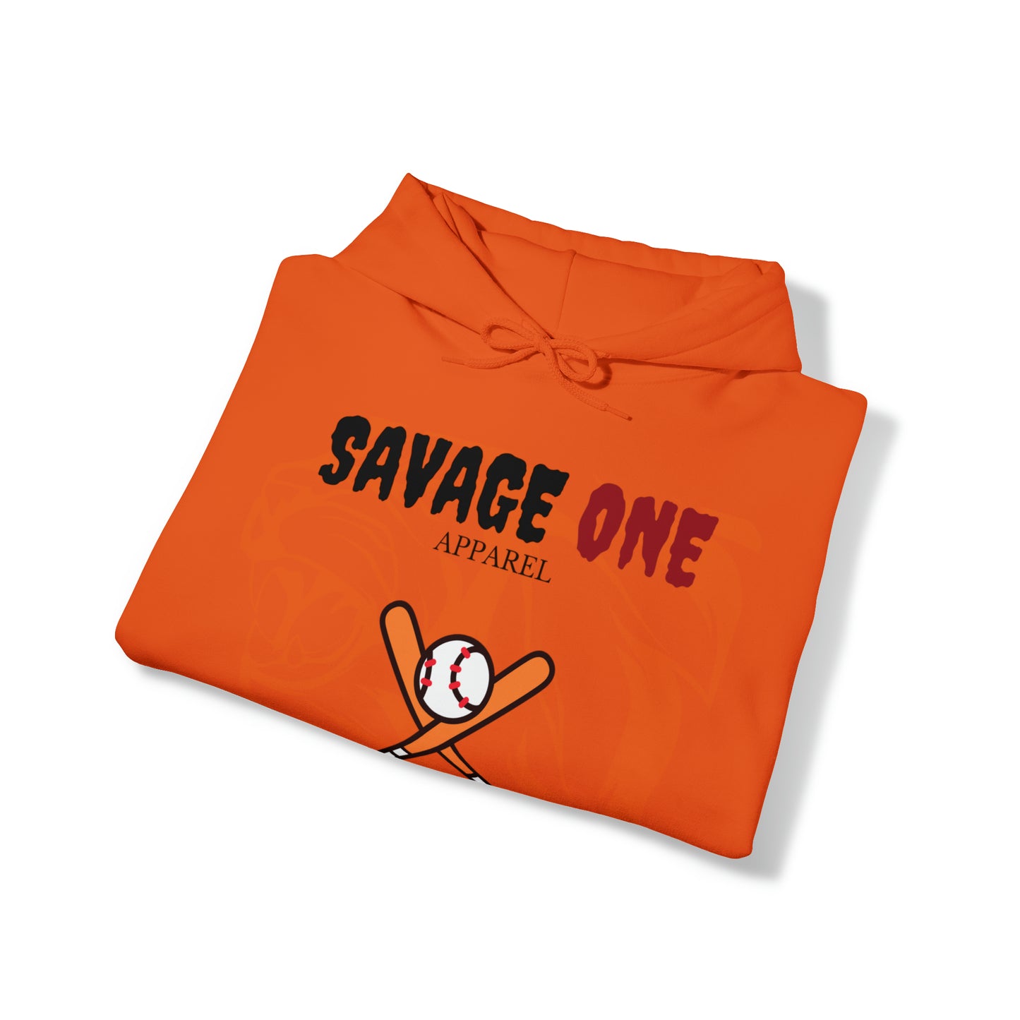 Savage ONE Sports Hooded Sweatshirt (Baseball)