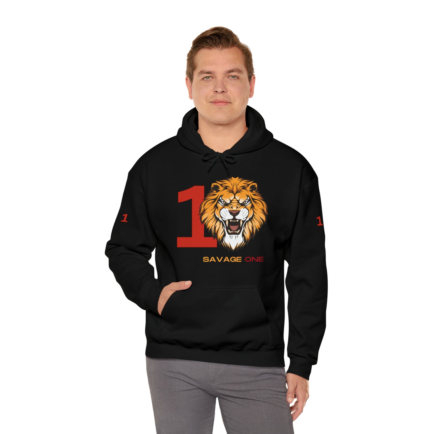 Savage ONE Sports Hooded Sweatshirt (Ultimate King Edition)