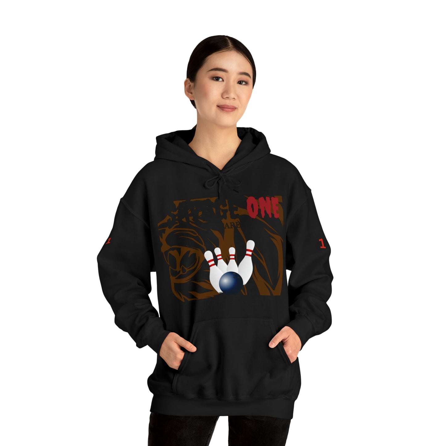 Savage ONE Sports Hooded Sweatshirt (Bowling)