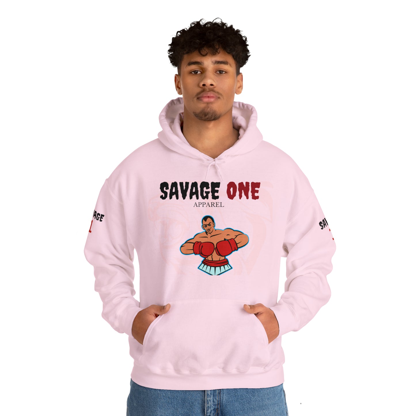 Savage ONE Sports Hooded Sweatshirt (Boxing)