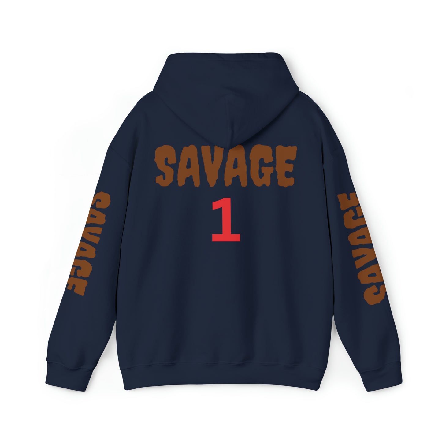 Savage ONE  Hooded Sweatshirt (B-Ball Edition)