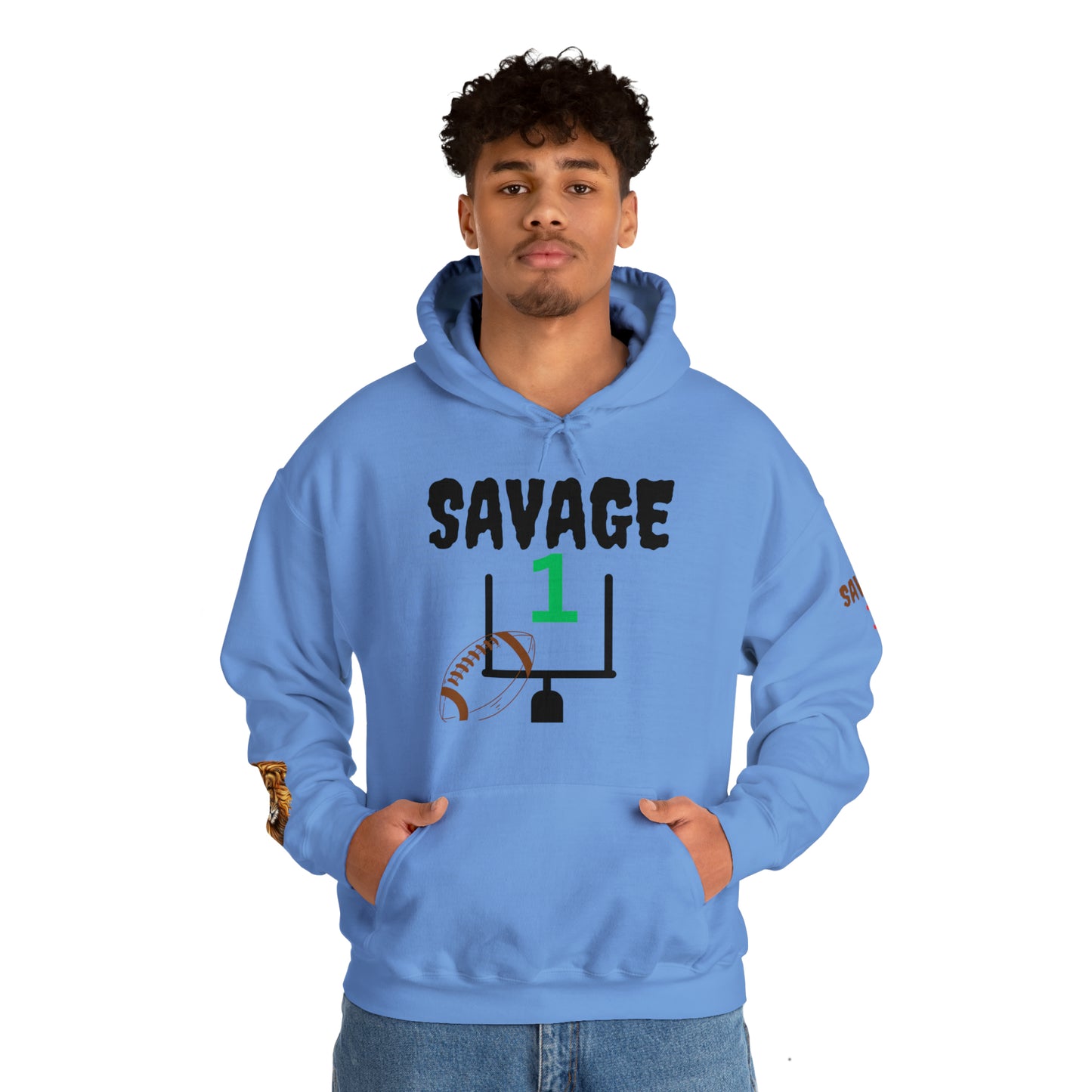 Savage ONE  Hooded Sweatshirt (Football Edition)