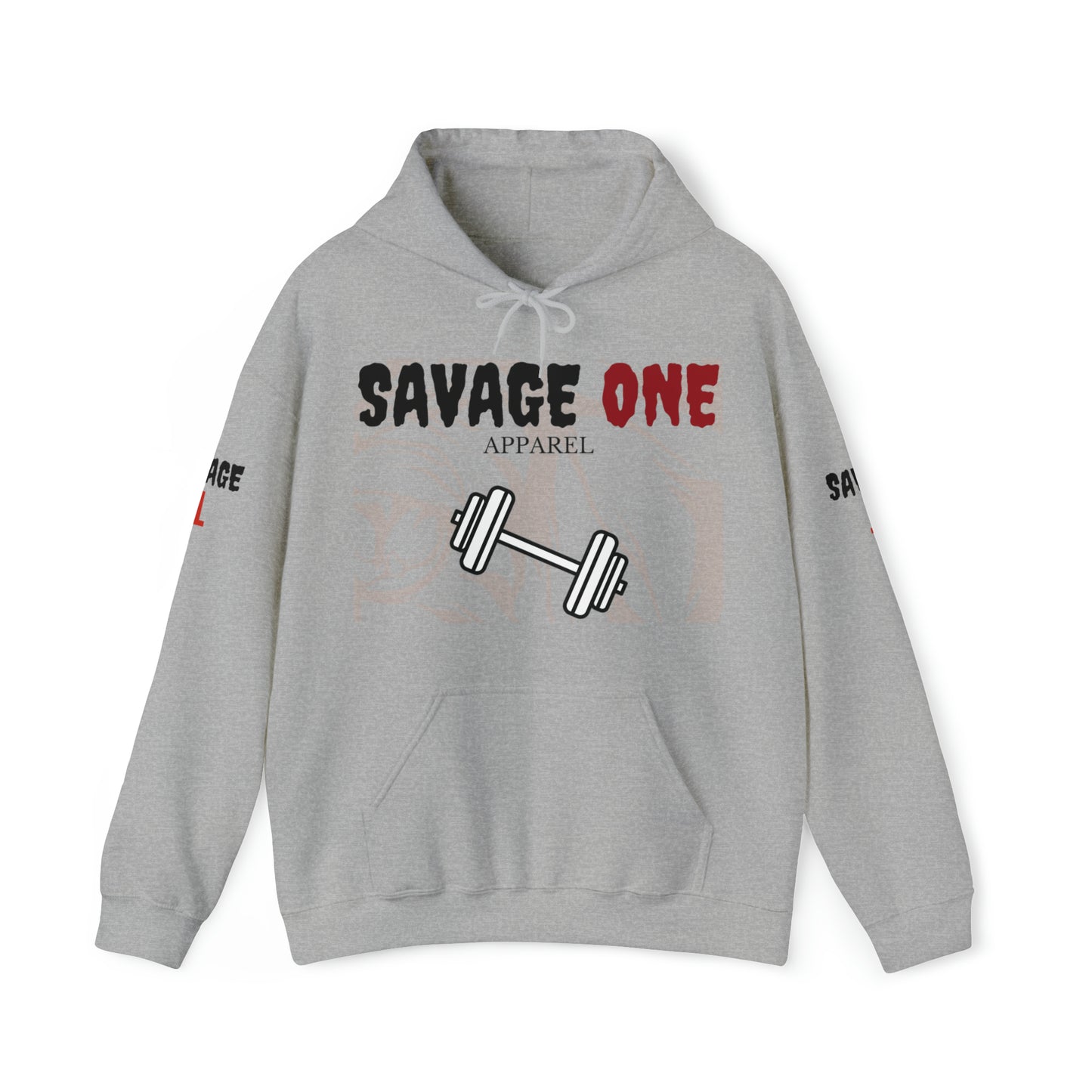 Savage ONE Sports Hooded Sweatshirt (Weightlifting)