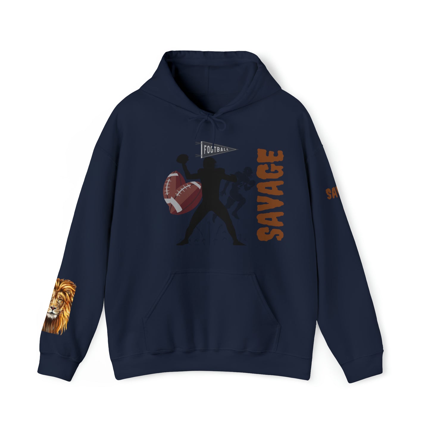 Savage ONE  Hooded Sweatshirt (Football Edition)