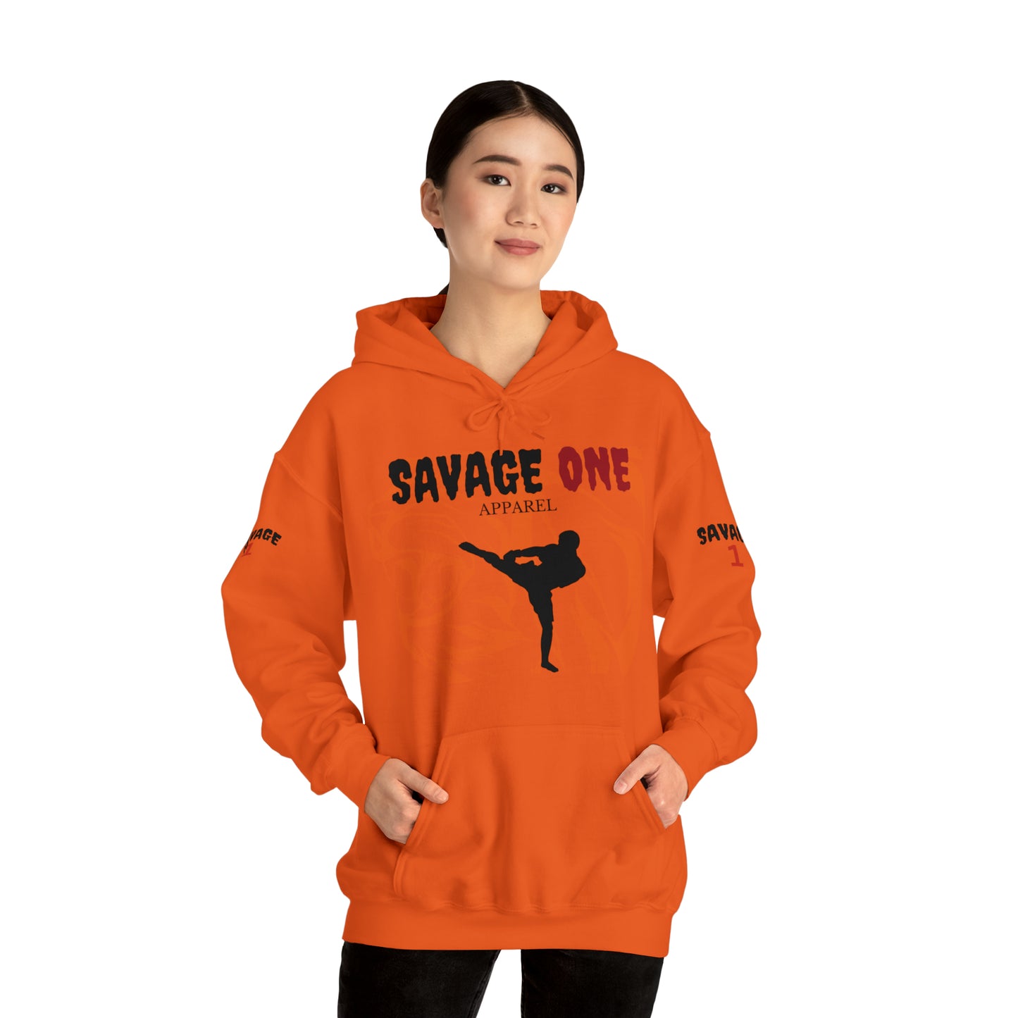 Savage ONE Sports Hooded Sweatshirt (Martial Arts)