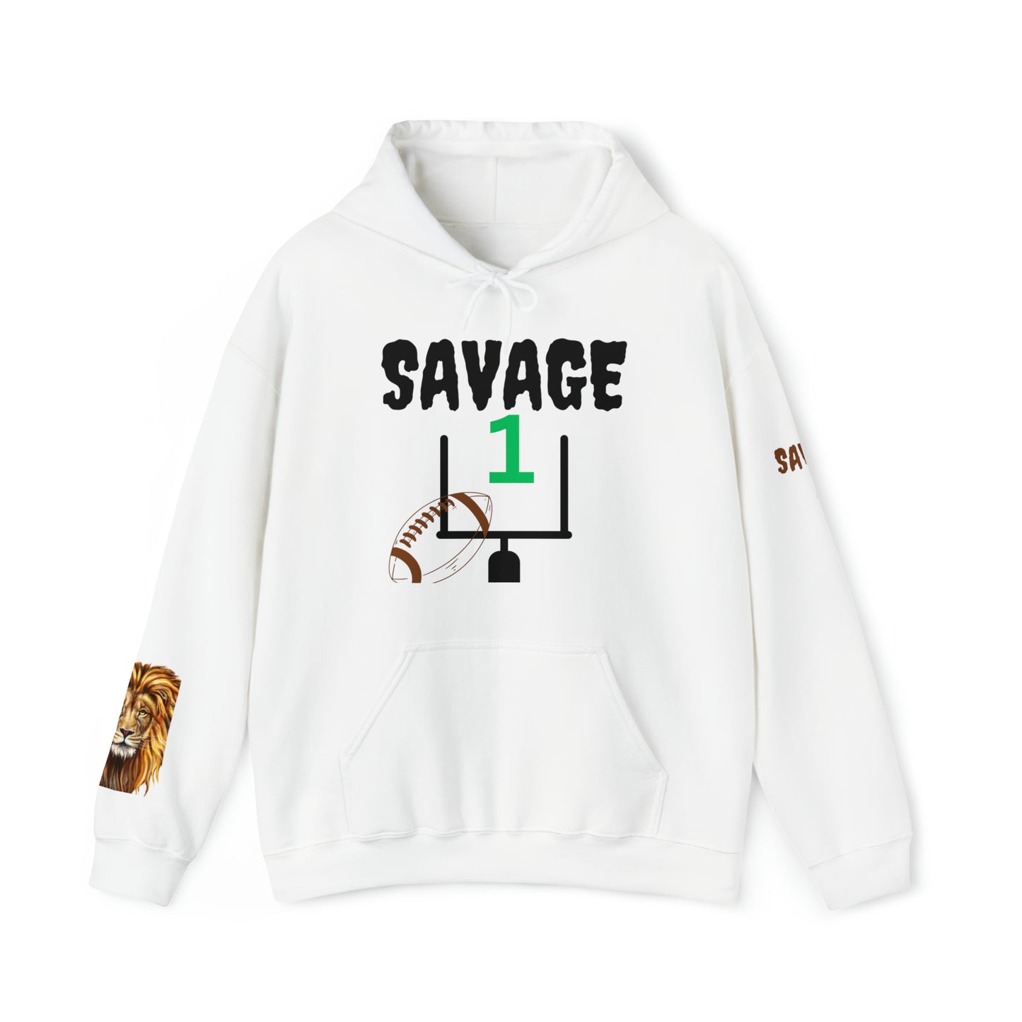 Savage ONE  Hooded Sweatshirt (Football Edition)