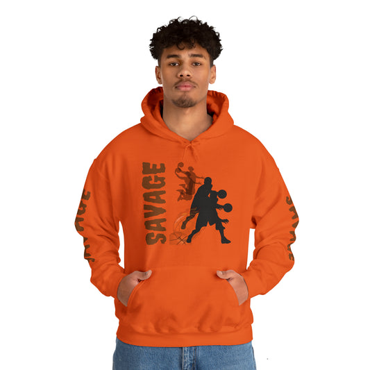 Savage ONE  Hooded Sweatshirt (B-Ball Edition)