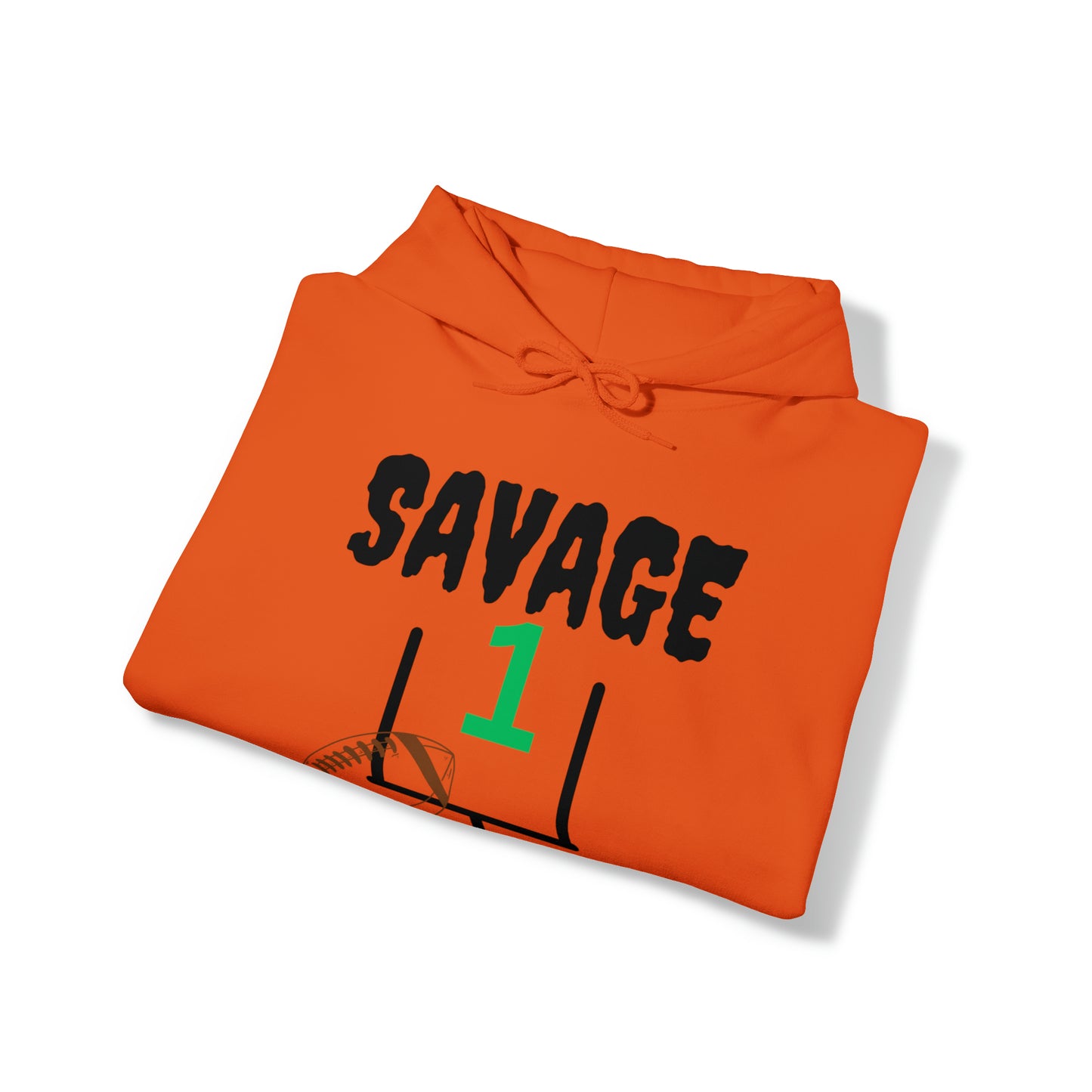 Savage ONE  Hooded Sweatshirt (Football Edition)