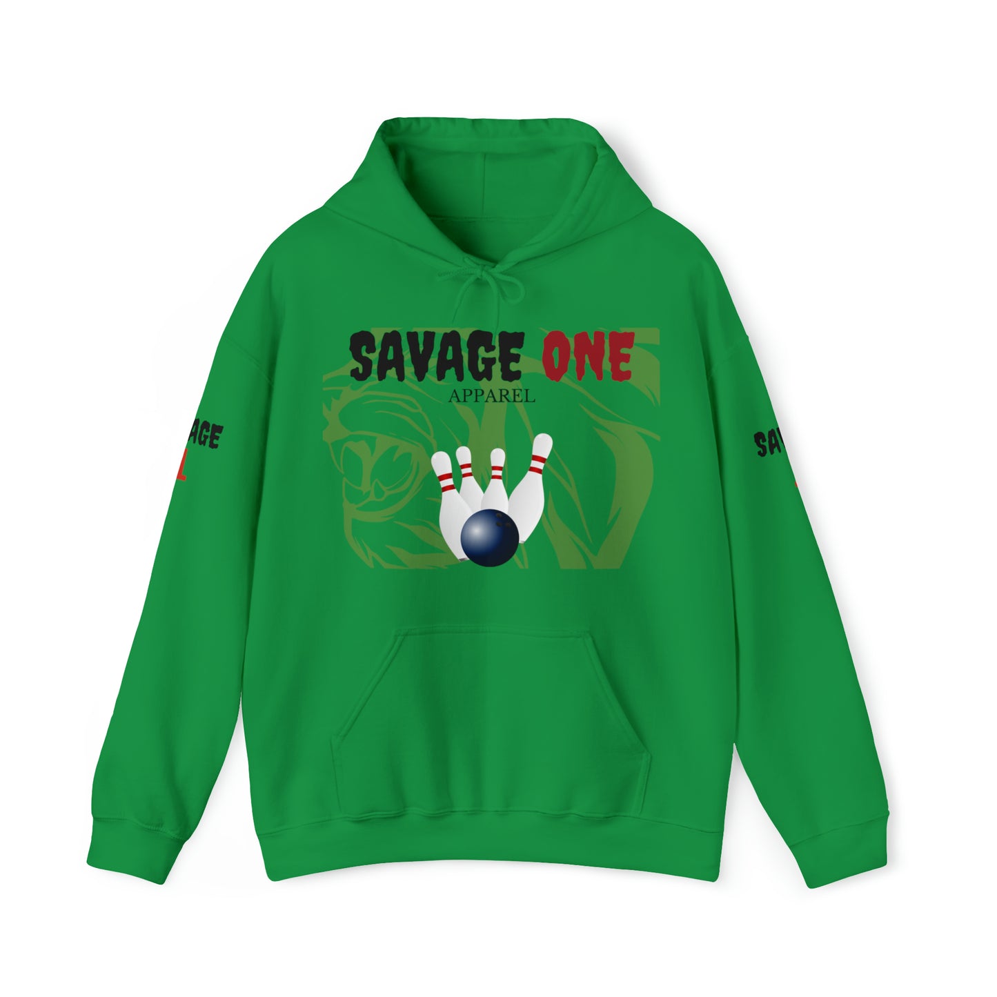 Savage ONE Sports Hooded Sweatshirt (Bowling)