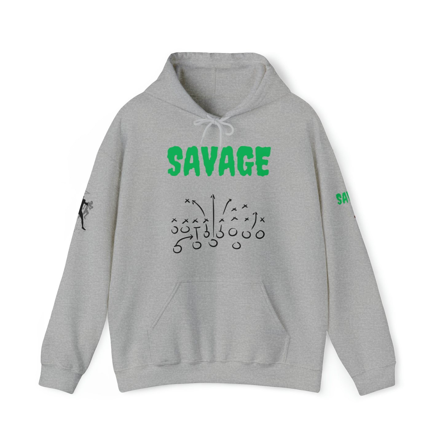 Savage ONE  Hooded Sweatshirt (Football Edition)