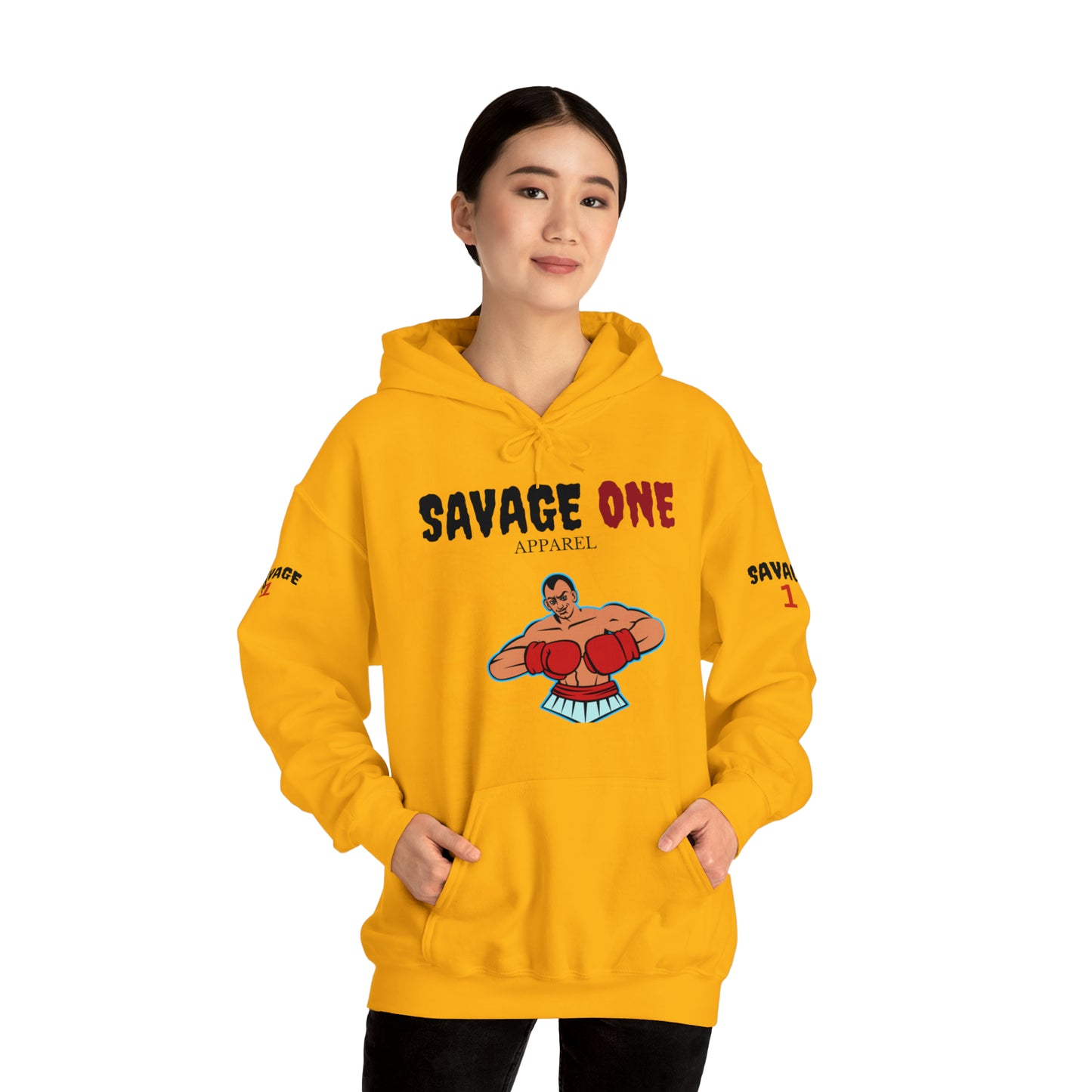 Savage ONE Sports Hooded Sweatshirt (Boxing)