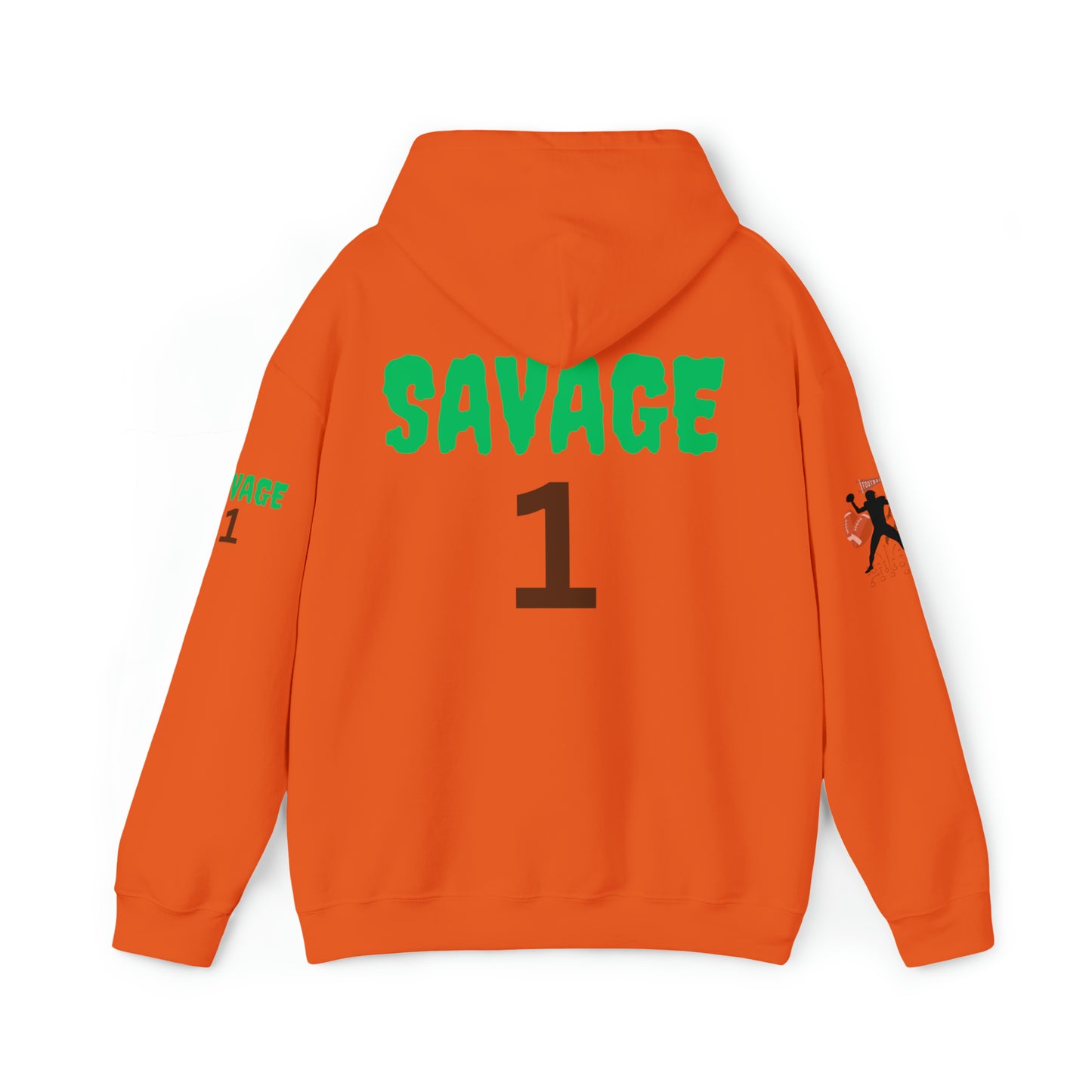 Savage ONE  Hooded Sweatshirt (Football Edition)