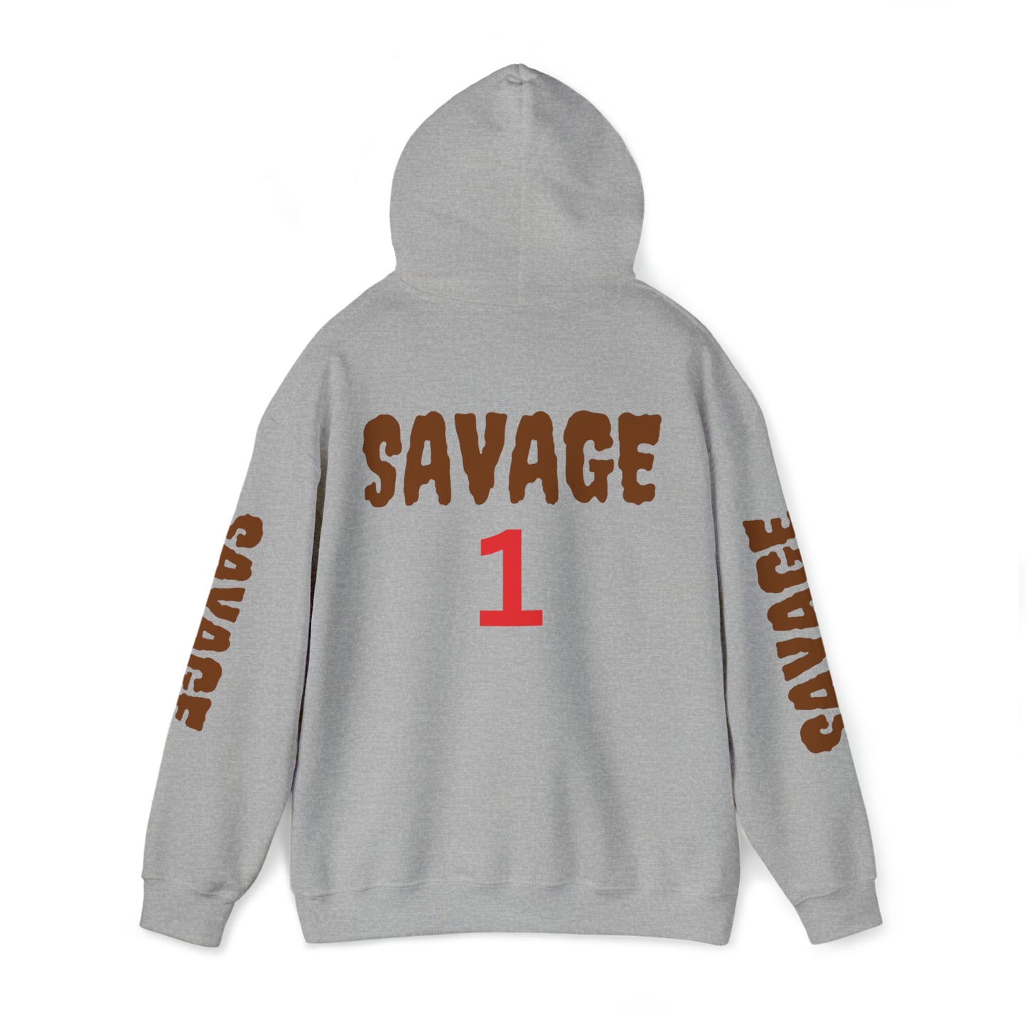 Savage ONE  Hooded Sweatshirt (B-Ball Edition)