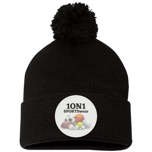 1ON1 Pom Pom Knit Cap