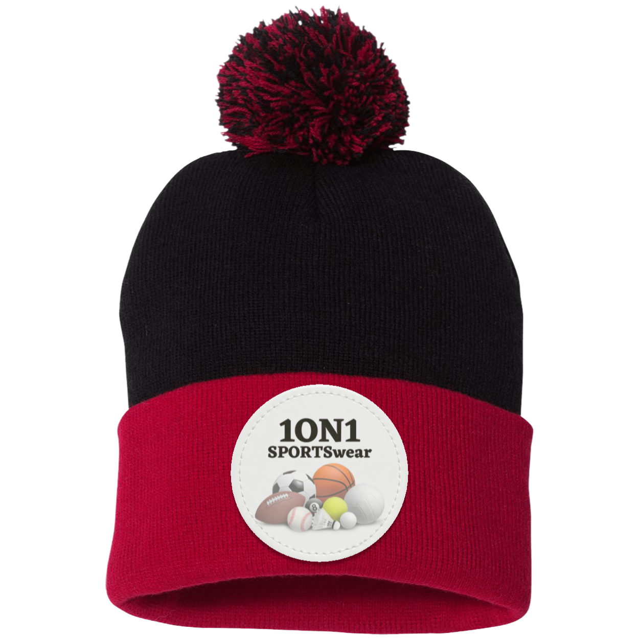 1ON1 Pom Pom Knit Cap