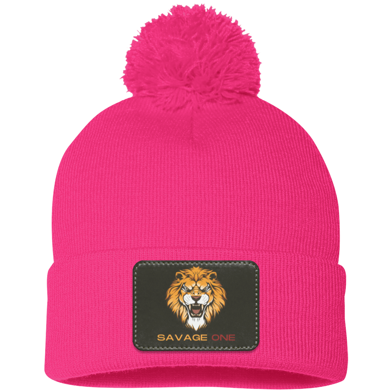 Savage ONE Pom Pom Knit Cap