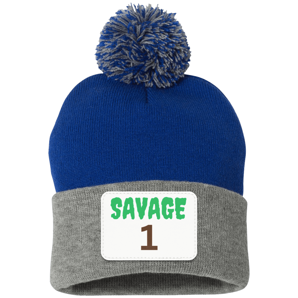 Savage ONE Pom Pom Knit Cap