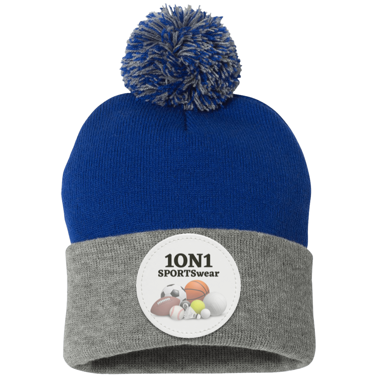 1ON1 Pom Pom Knit Cap