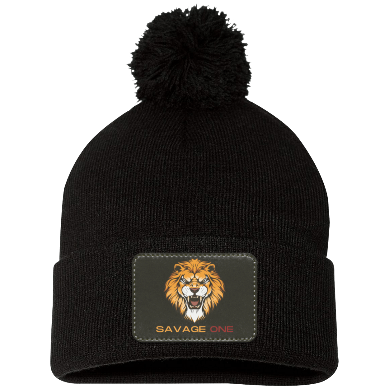 Savage ONE Pom Pom Knit Cap