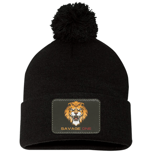 Savage ONE Pom Pom Knit Cap